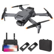 Meterk RC Drone with Camera 4K Dual Camera RC Quadcopter with Function 4 Sided Obstacle Avoidance Waypoint Flight Gesture Control Storage Bag Package 2 Battery
