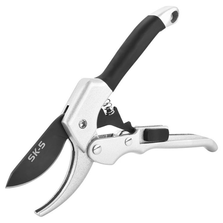 HyleJhJy Pruning Shears with Stainless SK5 Steel Blades+Straight