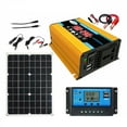 thumbnail image 1 of Meterk Solar Panel System 18V 20W Solar Panel 30A Charge Controller with Dual USB Car Solar Inverter Kit Complete Power Supply for Mobile Phones Sports cameras, and 12V Car Batteries, 1 of 7