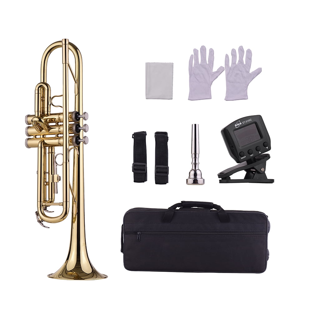 Bag with cleaning accessories for Trombone with Valves