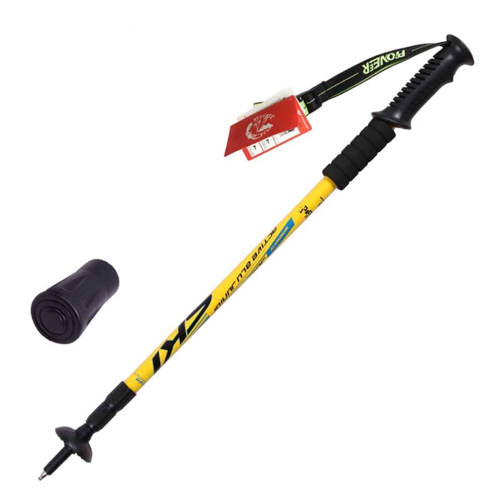 Meterk -shock Walking Stick 3-Section Telescopic Adjustable Trekking Hiking  Pole Ultralight Outdoor Cane 
