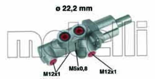 METELLI 05-0436 Brake Master Cylinder