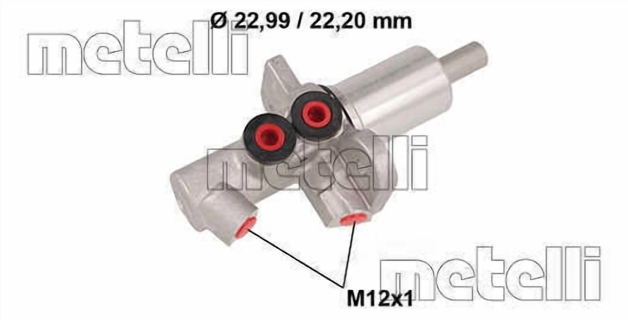 METELLI 05-0547 Brake Master Cylinder