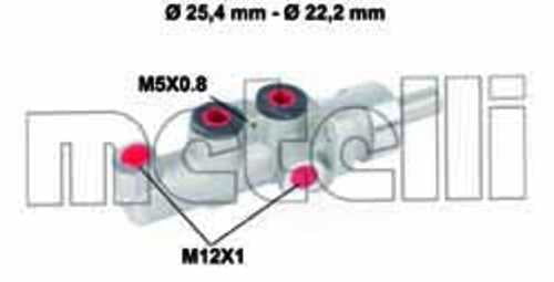 METELLI 05-0662 Brake Master Cylinder