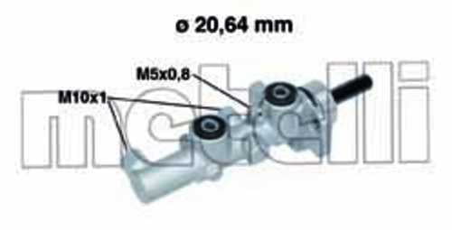 METELLI 05-0734 Brake Master Cylinder