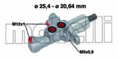 METELLI 05-0748 Brake Master Cylinder