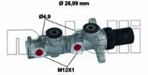 METELLI 05-0798 Brake Master Cylinder