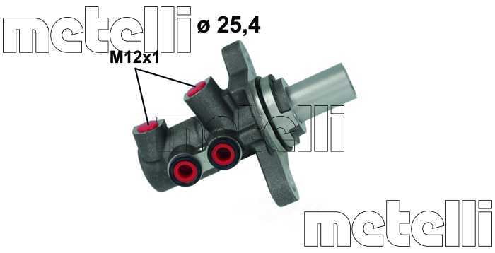 METELLI 05-1134 Brake Master Cylinder