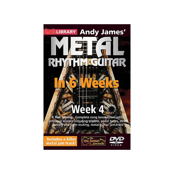 Methal Rhythm Guitar in 6 Weeks 4 (DVD), Hal Leonard (Generic, Special Interests