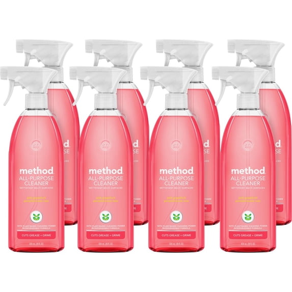 Method, MTH00010CT, All-Purpose Grapefruit Surface Cleaner, 28oz Bottle