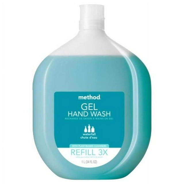 method Waterfall - Hand wash refill - gel - bottle - 0.3 gal