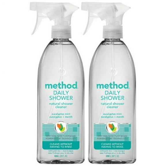 Method 28 oz. Daily Shower Cleaner Eucalyptus Mintx2