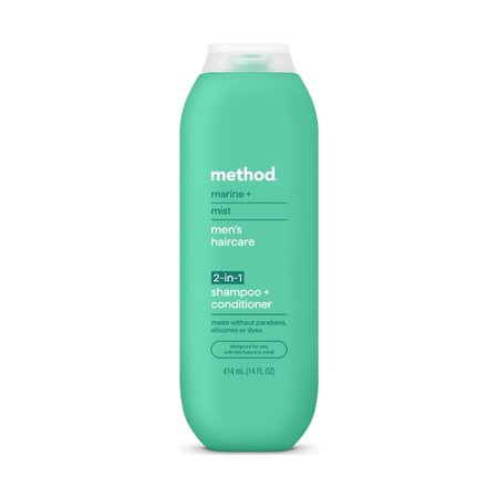 Method 2in1 Shampoo + Conditioner, Marine + Mist, 14oz