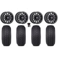 thumbnail image 1 of Method 401 Bdlk 14" Wheels Bk 5+2 30" Regulator 2 Tires Can-Am Commander Maverick Renegade Outlander Defender, 1 of 4