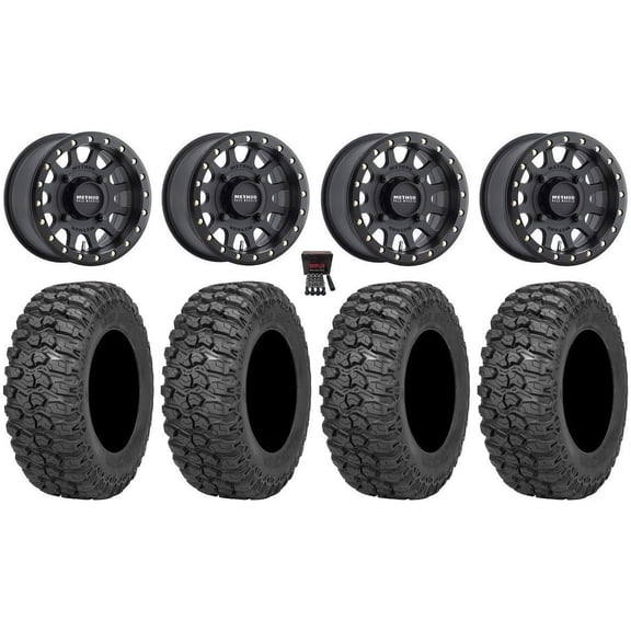 Method 401 Bdlk 14" Wheels Bk 5+2 30" Trail Saw 2.0 Tires Sportsman RZR Ranger