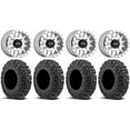 thumbnail image 1 of Method 401 Bdlk 14" Wheels Mh 5+2 32" MotoVator Tires Sportsman RZR Ranger, 1 of 4