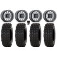 thumbnail image 1 of Method 401 Bdlk 14" Wheels Titanium 4+3 28" XComp ATR Tires Sportsman RZR Ranger, 1 of 4