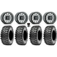 thumbnail image 1 of Method 401 Bdlk 14" Wheels Titanium 4+3 32" Rampage Tires Sportsman RZR Ranger, 1 of 4