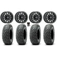 thumbnail image 1 of Method 401 Bdlk 15" Wheels Bk 4+3 32" RocScraper Tires Can-Am Commander Maverick Renegade Outlander Defender, 1 of 4