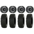 thumbnail image 1 of Method 401 Bdlk 15" Wheels Bk 4+3 35" XComp ATR Tires Can-Am Maverick X3 / Honda Pioneer 1000 / Talon, 1 of 4