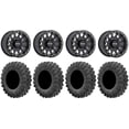 thumbnail image 1 of Method 401 Bdlk 15" Wheels Bk 5+1 30" MotoRavage Tires Can-Am Maverick X3 / Honda Pioneer 1000 / Talon, 1 of 4