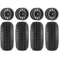 thumbnail image 1 of Method 401 Bdlk 15" Wheels Bk 5+2 32" DS Soft Tires Sportsman RZR Ranger, 1 of 4