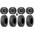 thumbnail image 1 of Method 401 Bdlk 15" Wheels Bk 5+2 35" Alpha Tires Sportsman RZR Ranger, 1 of 4