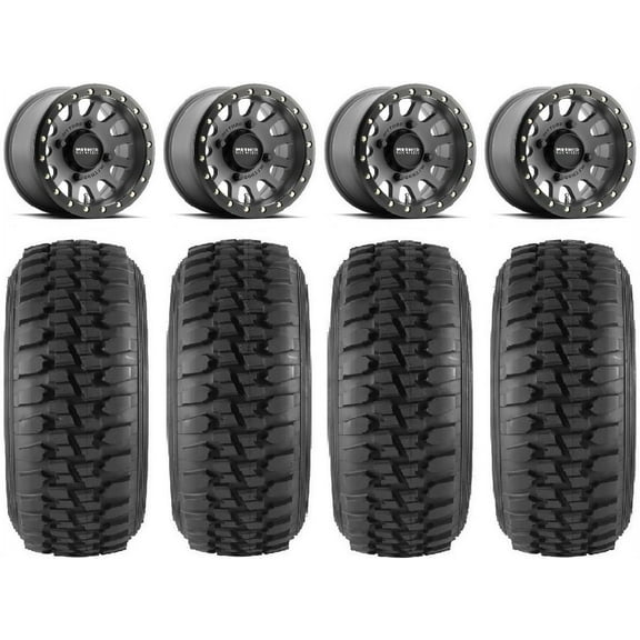 Method 401 Bdlk 15" Wheels Ti 32" DS Soft Tires Polaris RZR XP 1000 / PRO XP / Ranger XP 900/1000