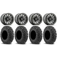 thumbnail image 1 of Method 401 Bdlk 15" Wheels Ti 32" MotoVator Tires Sportsman RZR Ranger, 1 of 4