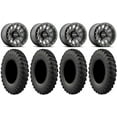 thumbnail image 1 of Method 401 Bdlk 15" Wheels Ti 33" MotoRally Tires Sportsman RZR Ranger, 1 of 4