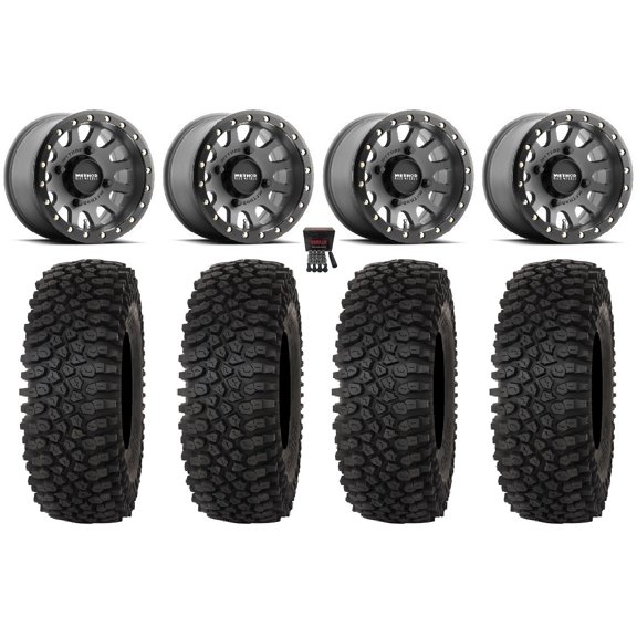 Method 401 Bdlk 15" Wheels Ti 33" Roctane STX Tires Sportsman RZR Ranger