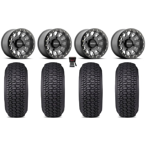 Method 401 Bdlk 15" Wheels Ti 35" Regulator 2 Tires Sportsman RZR Ranger