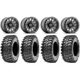 thumbnail image 1 of Method 401 Bdlk 15" Wheels Ti 5+2 32" Rampage Tires Can-Am Commander Maverick Renegade Outlander Defender, 1 of 4