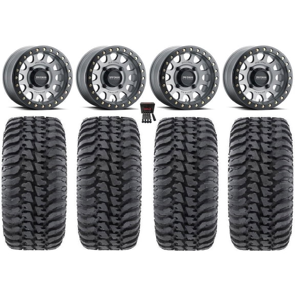 Method 401 Bdlk 15x6 Wheels Ti 32" Regulator Tires Polaris RZR XP 1000 / PRO XP / Ranger XP 900/1000