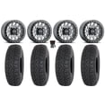 thumbnail image 1 of Method 401 Bdlk 15x6 Wheels Ti 33" Chicane LT Tires Sportsman RZR Ranger, 1 of 4