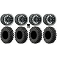 thumbnail image 1 of Method 401 Beadlock 15" Wheel Black 35" MotoRavage XL Tires Can-Am Maverick R, 1 of 4