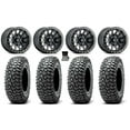 thumbnail image 1 of Method 401 Beadlock 15" Wheel Black 35" RocScraper Tires Can-Am Maverick R, 1 of 4