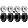 thumbnail image 1 of Method 401 Beadlock 15" Wheel Machined 33" MotoRally Tires Can-Am Maverick R, 1 of 4