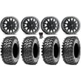 thumbnail image 1 of Method 401 Beadlock 15" Wheels Black 32" Rampage Tires Polaris RZR Turbo R & Pro R Ranger 1500 Xpedition, 1 of 4