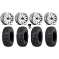 thumbnail image 1 of Method 401 Beadlock 15" Wheels Raw 32" Tricera Tires Polaris RZR Turbo R & Pro R Ranger 1500 Xpedition, 1 of 4