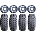 thumbnail image 1 of Method 407 14" Wheels Bahia Blue 31" MotoHammer Tires Can-Am Maverick X3 / Honda Pioneer 1000 / Talon, 1 of 4