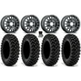 thumbnail image 1 of Method 407 15" Wheel Black 30" Warrior XT Tires Can-Am Maverick R, 1 of 4