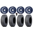 thumbnail image 1 of Method 407 15" Wheels Bahia Blue 33" Daemon Tires Polaris RZR Turbo R & Pro R Ranger 1500 Xpedition, 1 of 4