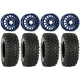 thumbnail image 1 of Method 407 15" Wheels Bahia Blue 33" XC450 Tires Polaris RZR Turbo R & Pro R Ranger 1500 Xpedition, 1 of 4