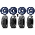 thumbnail image 1 of Method 407 15" Wheels Bahia Blue 37" RocScraper Tires Polaris RZR Turbo R & Pro R Ranger 1500 Xpedition, 1 of 4