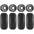 thumbnail image 1 of Method 407 15" Wheels Black 33" Desert Series Tires Can-Am Commander Maverick Renegade Outlander Defender, 1 of 4