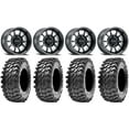 thumbnail image 1 of Method 409 14" Black (4+3) Wheels 28" Rampage Tires Polaris RZR XP 1000 / PRO XP / Ranger XP 900/1000, 1 of 4