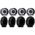 thumbnail image 1 of Method 409 14" Black (4+3) Wheels 28" Swamp Lite Tires Polaris RZR XP 1000 / PRO XP / Ranger XP 900/1000, 1 of 4