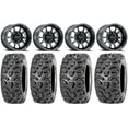 thumbnail image 1 of Method 409 14" Black (5+2) Wheels 26" Bear Claw HTR Tires Polaris RZR XP 1000 / PRO XP / Ranger XP 900/1000, 1 of 4