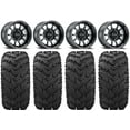 thumbnail image 1 of Method 409 14" Black (5+2) Wheels 30" Reptile Tires Sportsman RZR Ranger, 1 of 4
